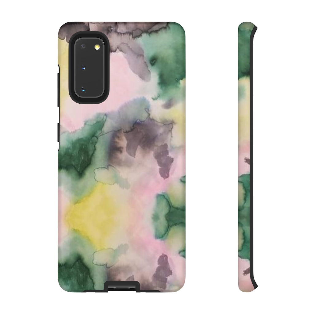 Watercolor Camo Printed Tough Cases