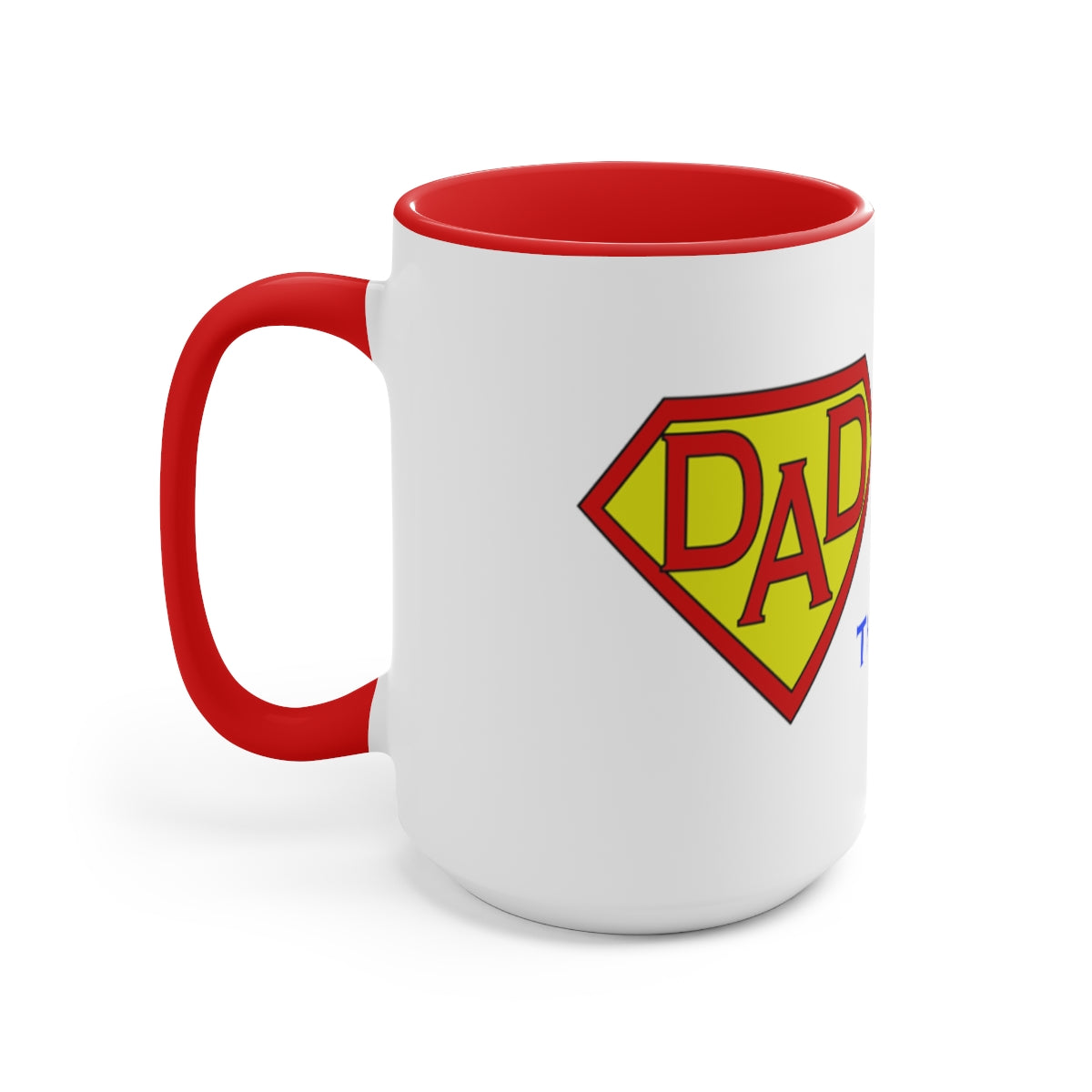 Super Dad The Man The Myth The Legend Accent Mug