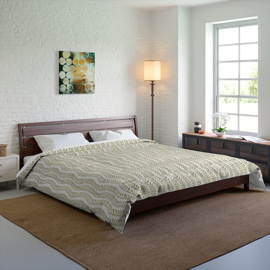 Spring Vine Leaves Comforter