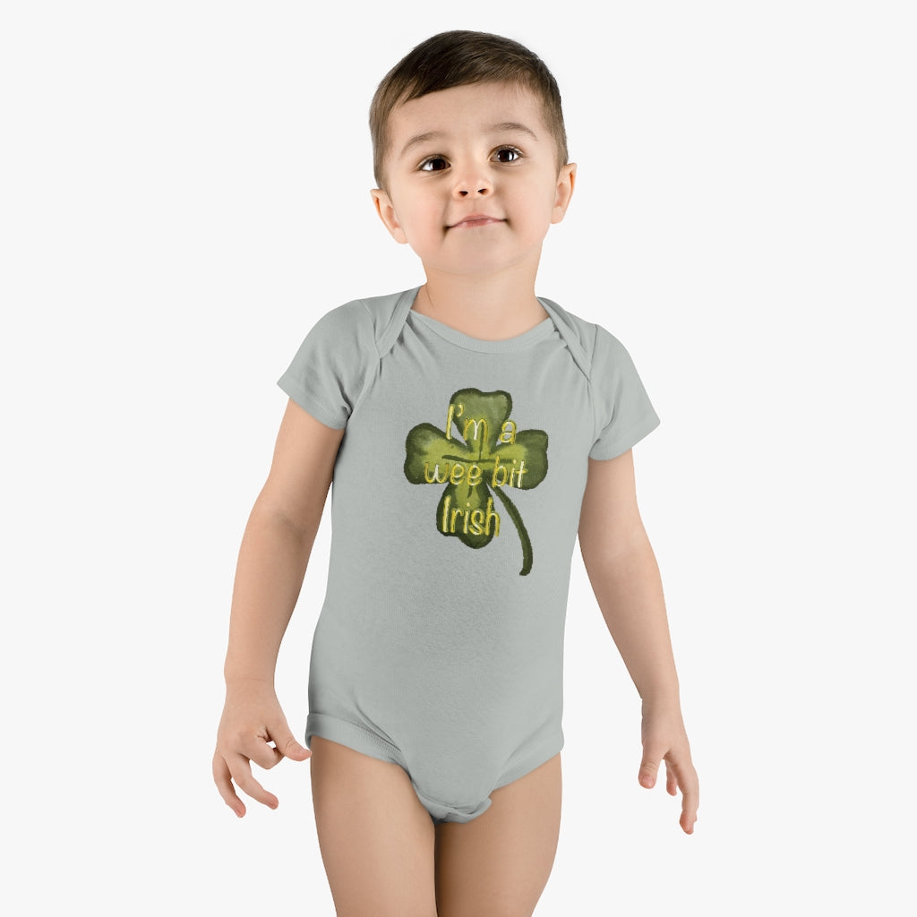 I'm a wee bit Irish Baby Short Sleeve Onesie®