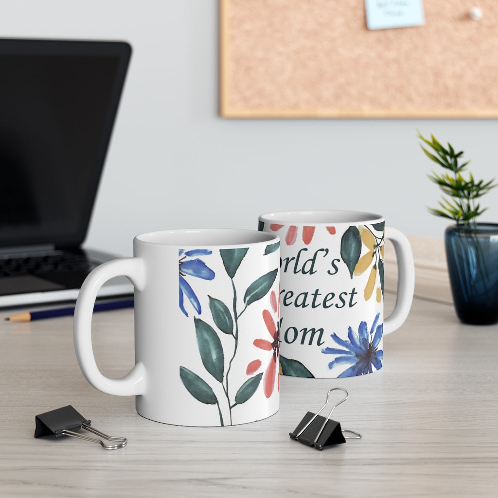 World's Greatest Mom Ceramic Mug 11oz