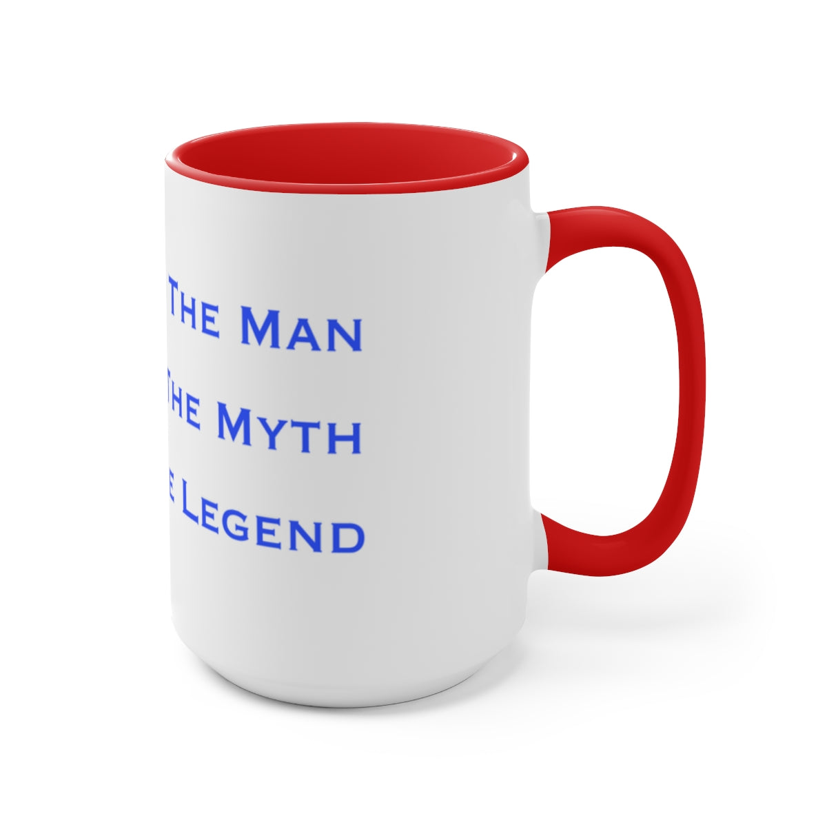 Super Dad The Man The Myth The Legend Accent Mug
