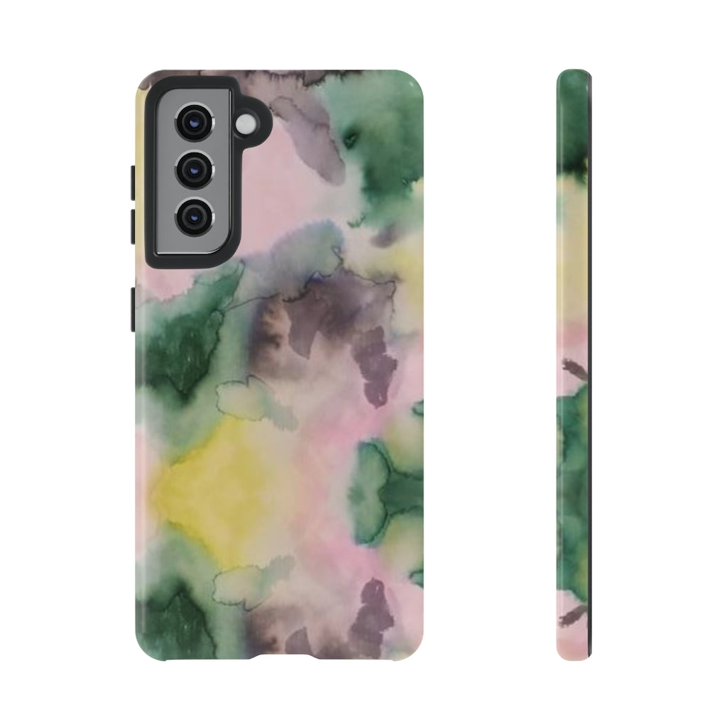 Watercolor Camo Printed Tough Cases