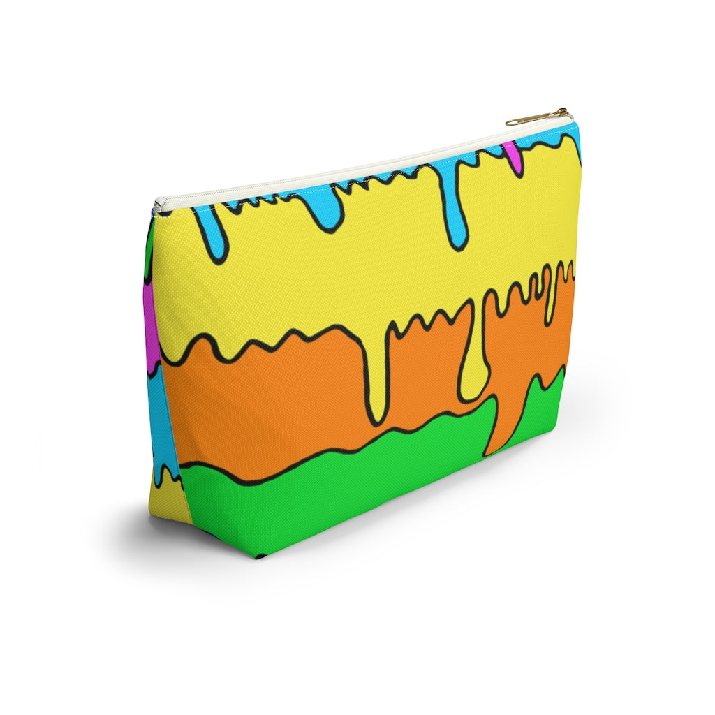 Drip Stripe Accessory Pouch w T-bottom