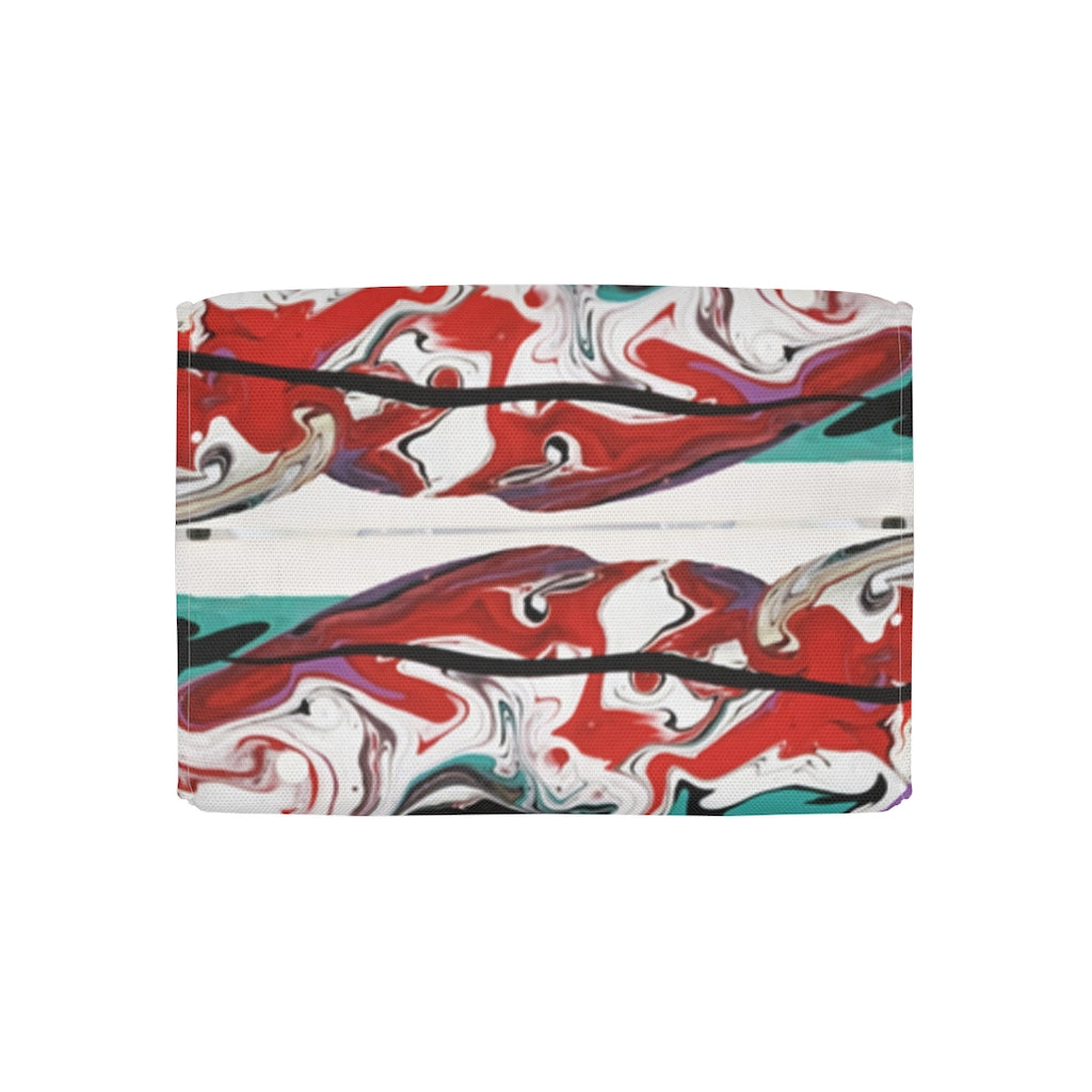 Abstract Art Printed Polyester Lunch Bag