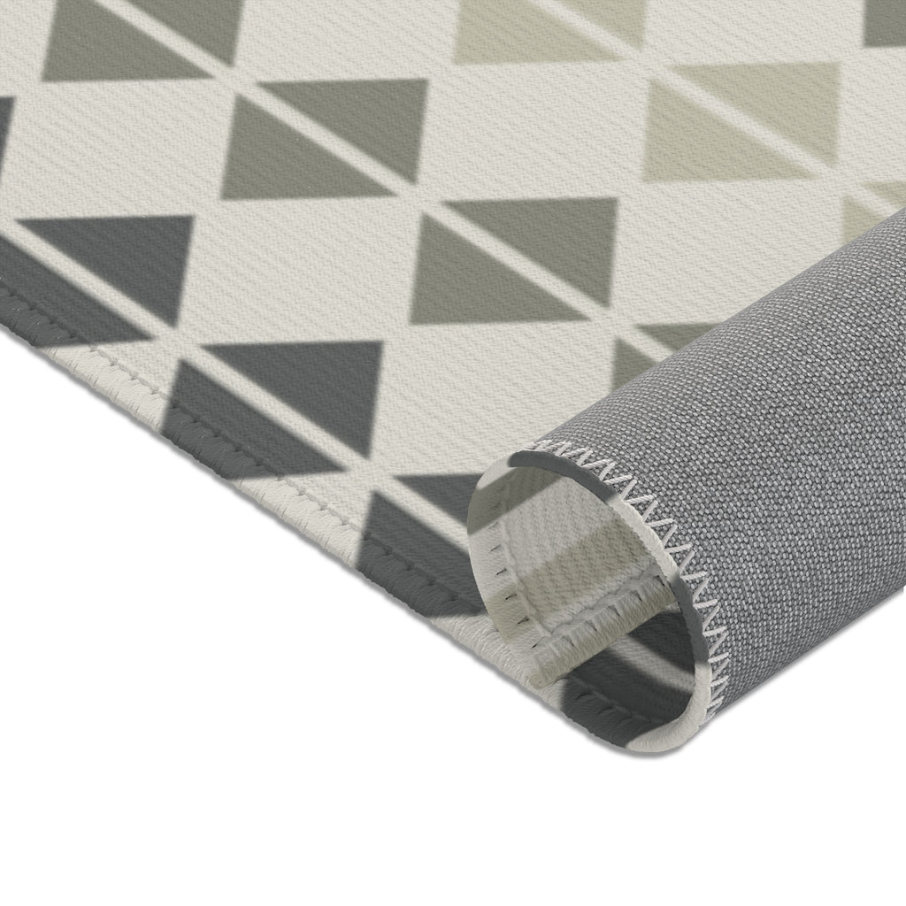Neutral Geo Printed Area Rugs