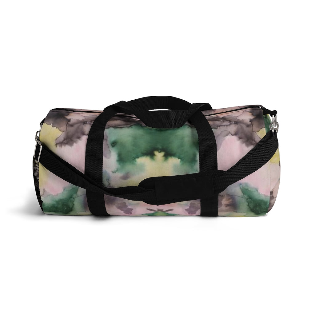 Watercolor Camo Printed Duffel Bag