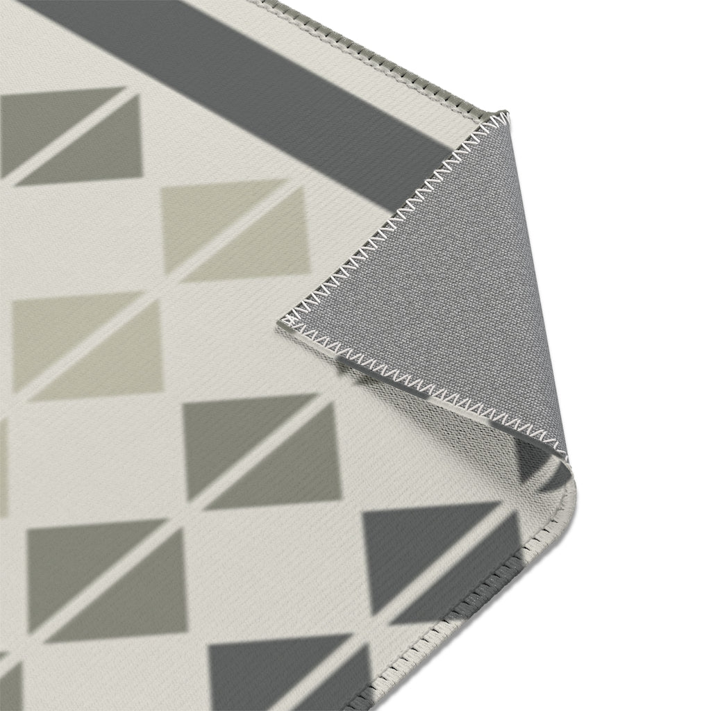 Neutral Geo Printed Area Rugs
