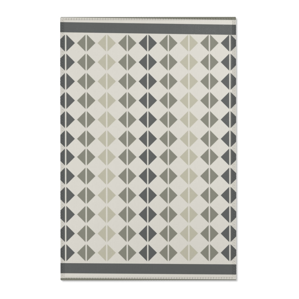 Neutral Geo Printed Area Rugs