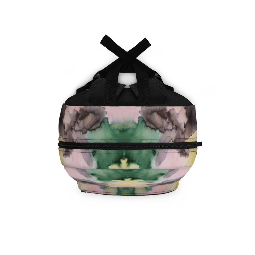 Watercolor Camo Printed Backpack (Made in USA)