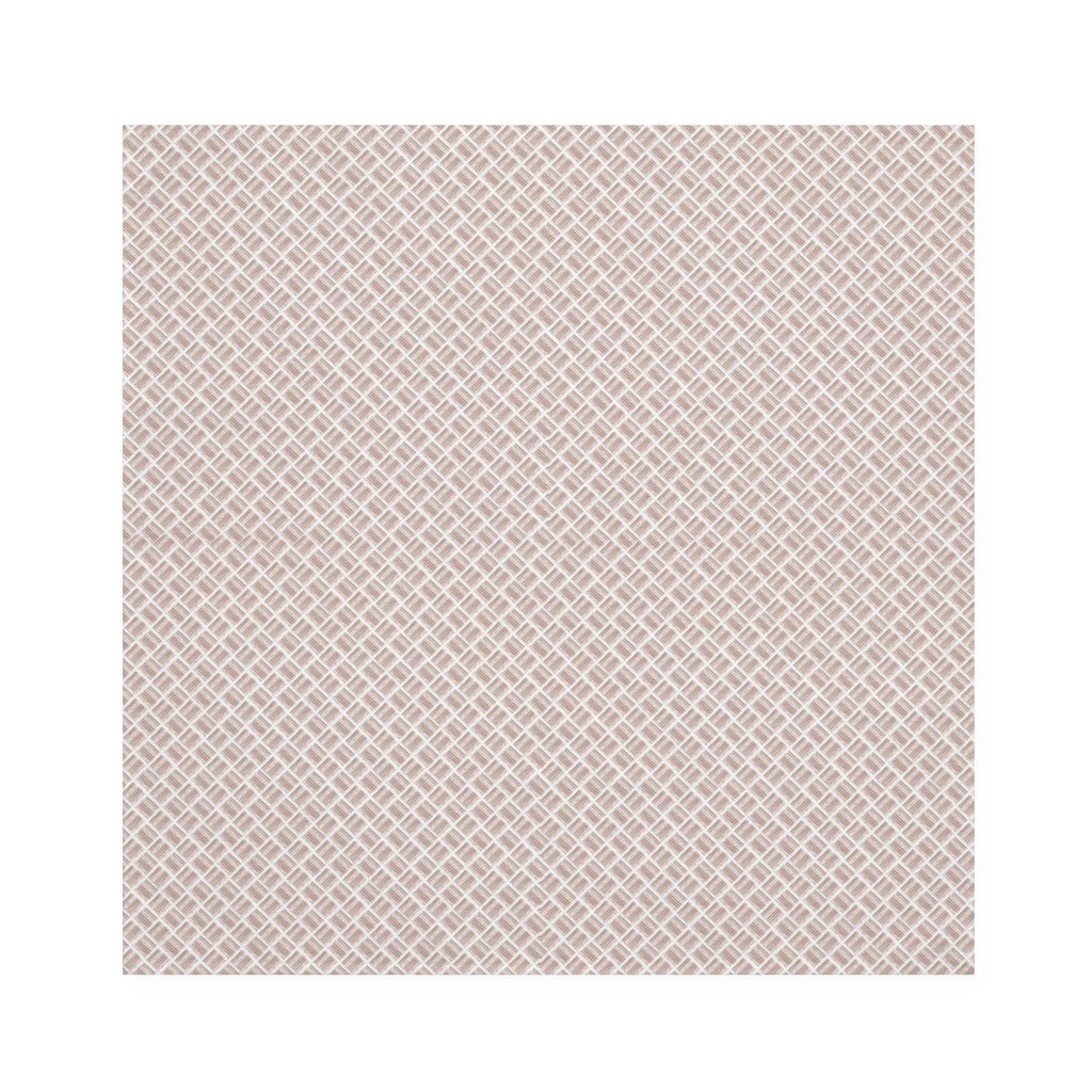 Red Basketweave Napkins, Set of 4