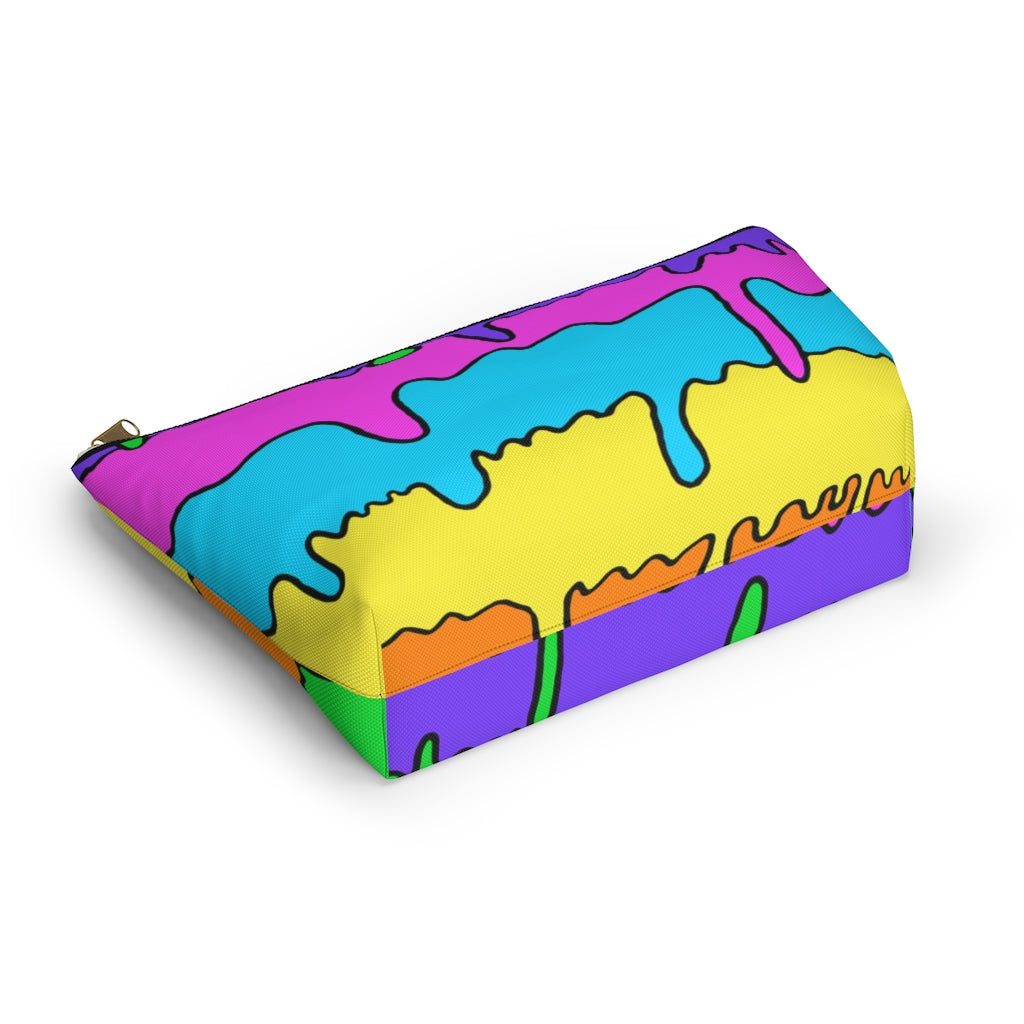 Drip Stripe Accessory Pouch w T-bottom