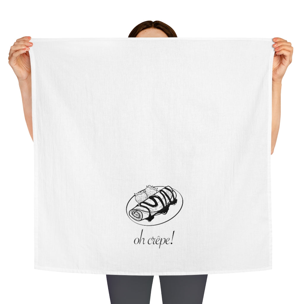Oh Crepe! Tea Towel