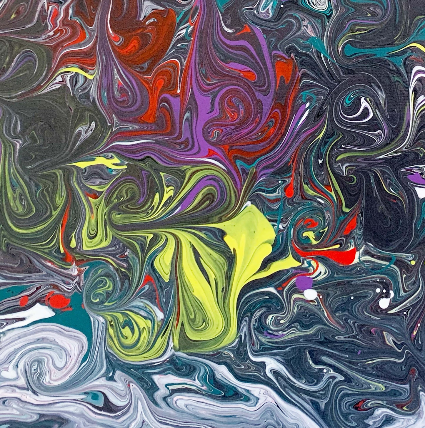 Original Painting, Abstract Acrylic on canvas 16” x 20”