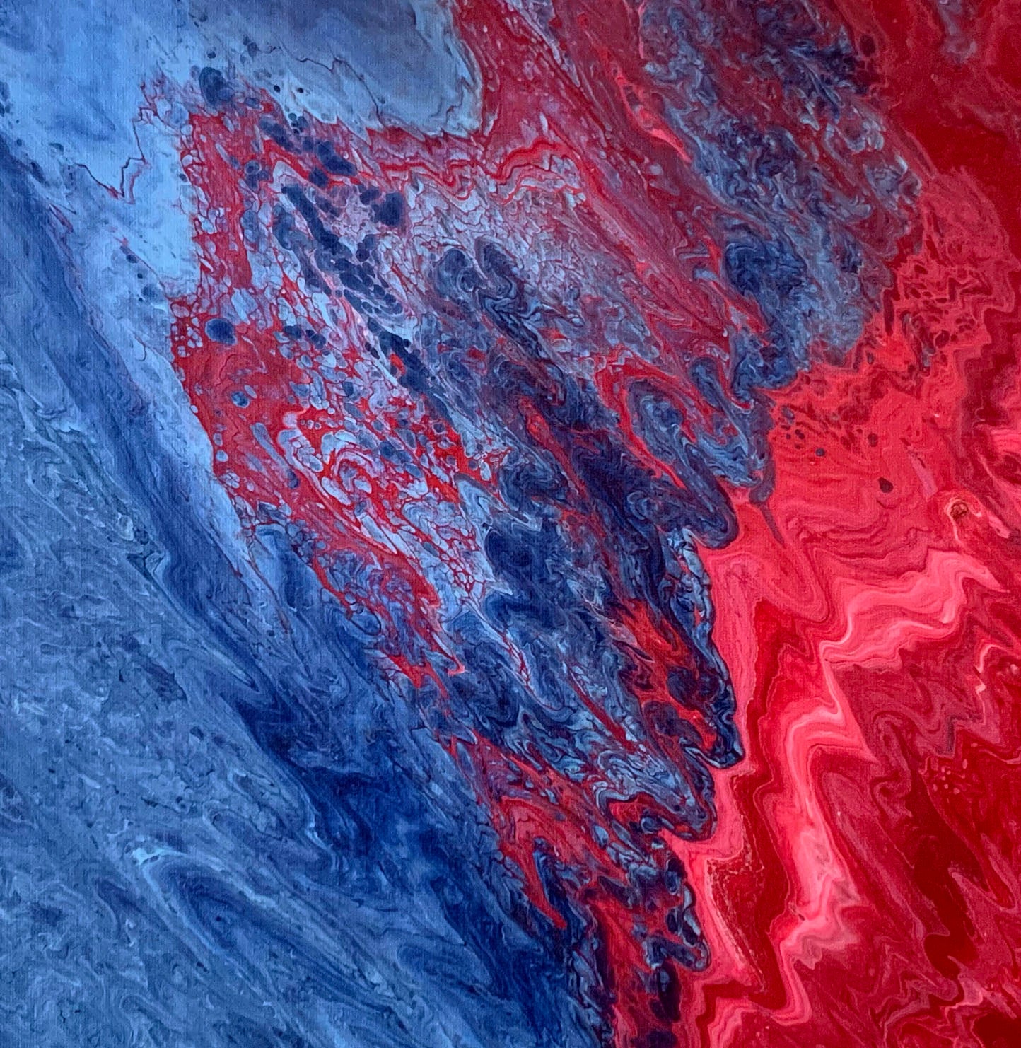 Original Painting, Abstract Acrylic on canvas 16” x 20”