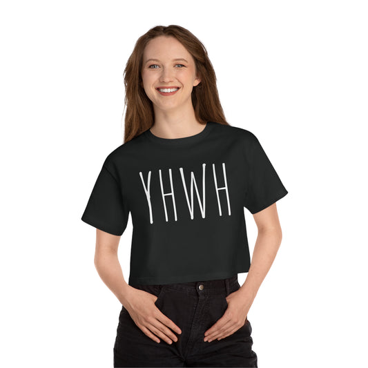 YHWH Champion Women's Heritage Cropped T-Shirt
