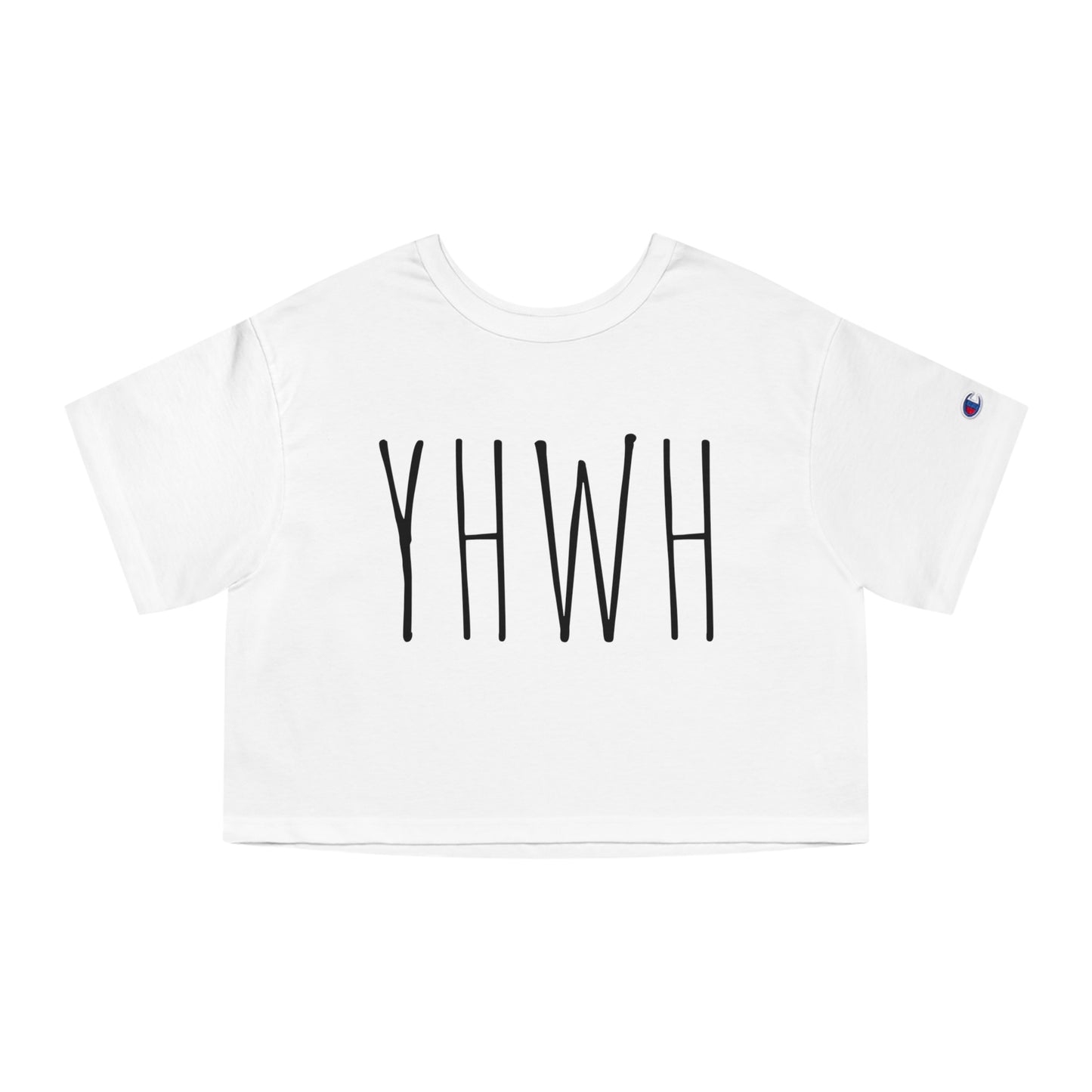 YHWH Champion Women's Heritage Cropped T-Shirt