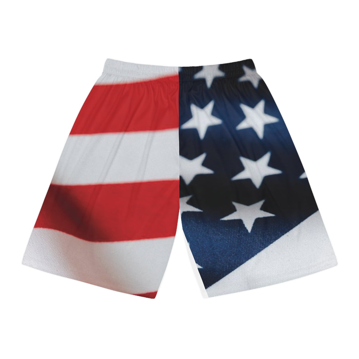 American Flag Basketball Shorts (AOP)