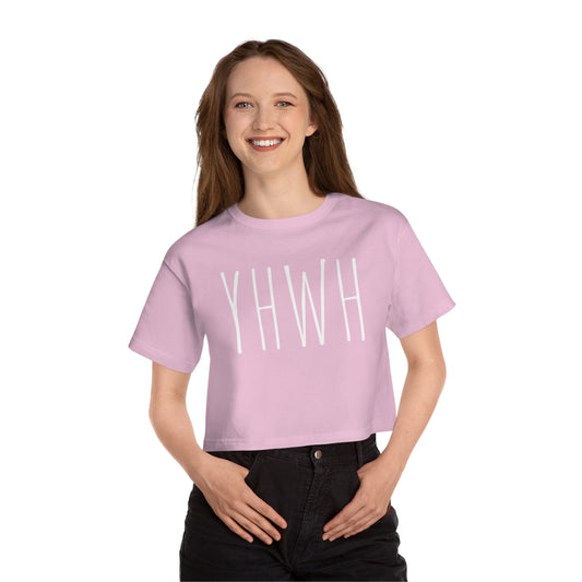 YHWH Champion Women's Heritage Cropped T-Shirt