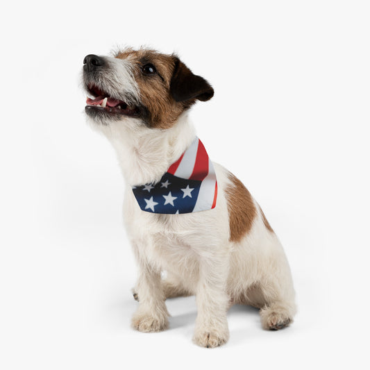 AMERICAN FLAG Pet Bandana Collar