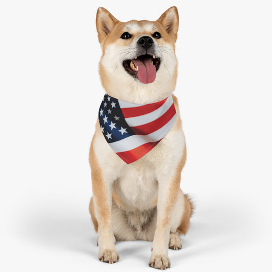 AMERICAN FLAG Pet Bandana Collar