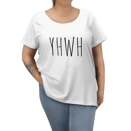 YHWH Women's Curvy Tee