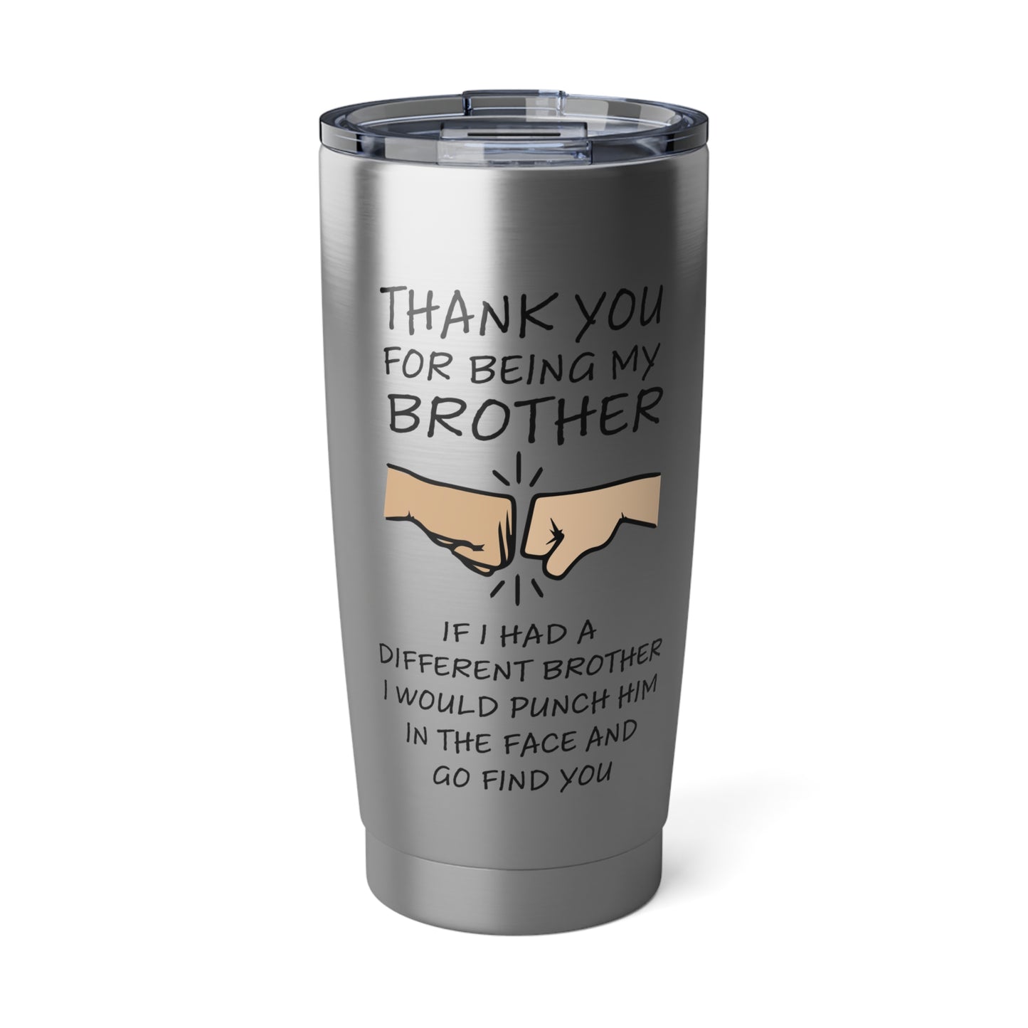 Thanks For Being My Brother Stainless Steel 20oz Tumbler