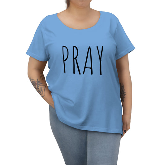 PRAY Women's Curvy Tee