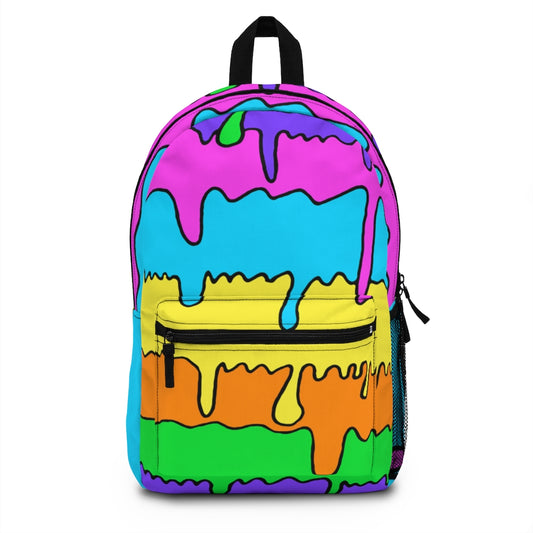 Drip Stripe Printed Backpack (Made in USA)