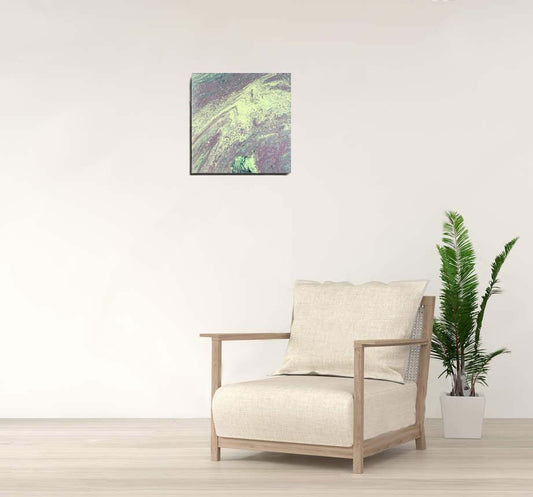 Original Painting, Abstract Acrylic on canvas 12” x 12”