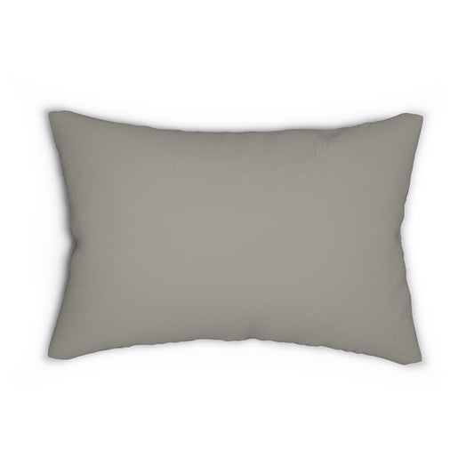 Insomnia BEIGE Spun Polyester Lumbar Pillow 14"x20"