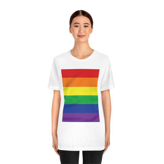 Pride Flag Unisex Jersey Short Sleeve Tee