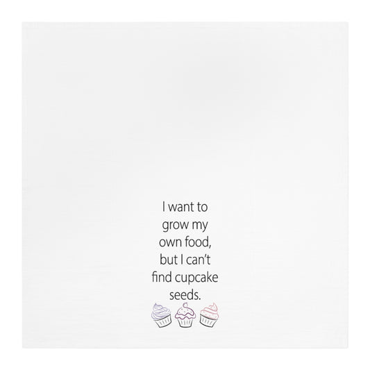 I want to grow my own food Tea Towel