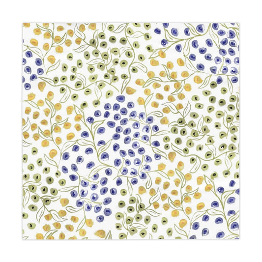 Watercolor Floral Printed Table Cloth