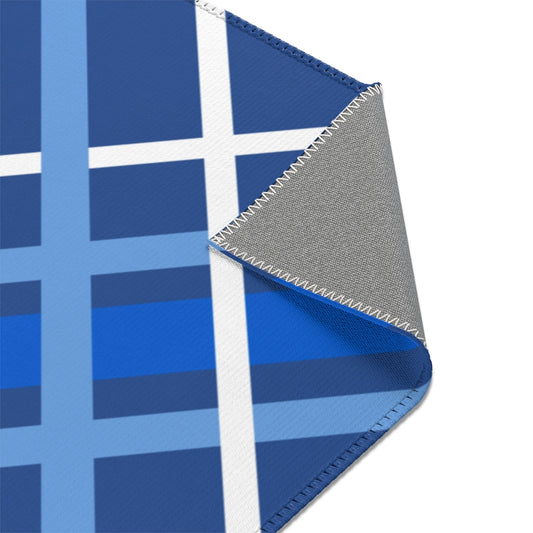 Stripe Geo Printed Area Rugs