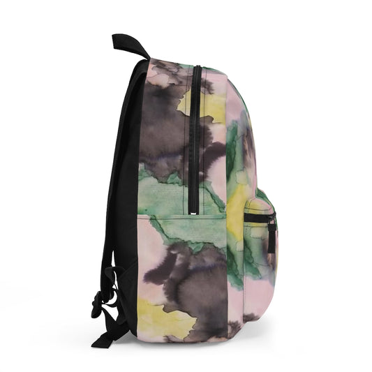 Watercolor Camo Printed Backpack (Made in USA)