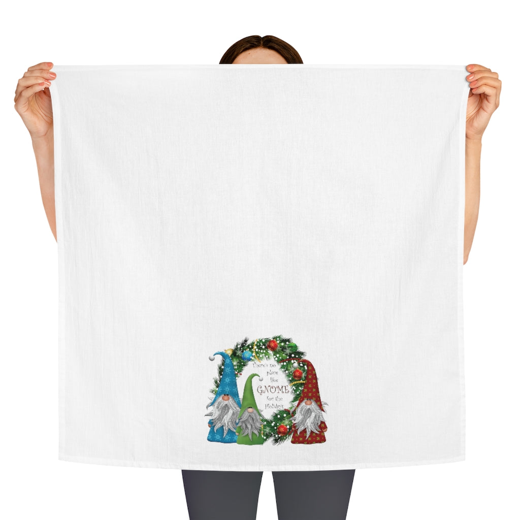 There's No place like GNOME for the Holidays Tea Towel