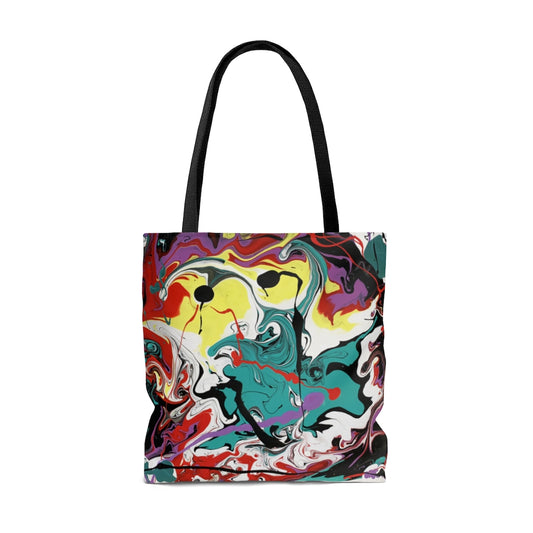 Abstract Art Printed Tote Bag