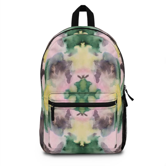 Watercolor Camo Printed Backpack (Made in USA)