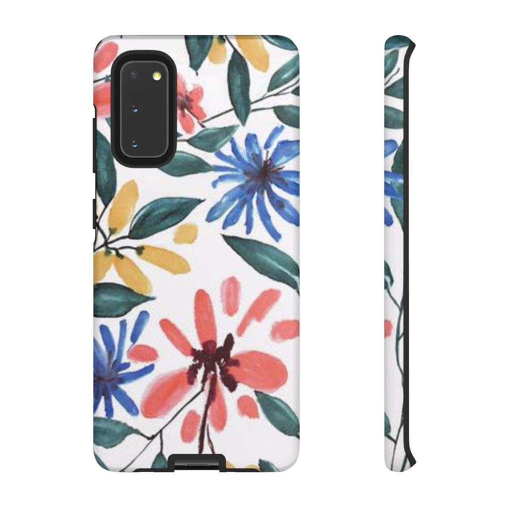 Floral Watercolor Printed Tough Cases