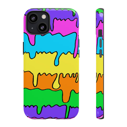 Drip Stripe Printed Tough Cases
