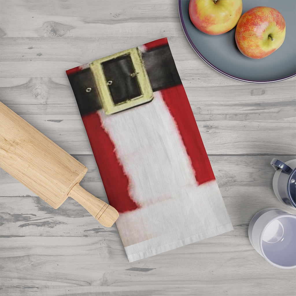 Santa Holiday Tea Towel