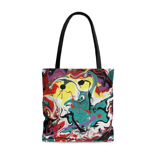 Abstract Art Printed Tote Bag