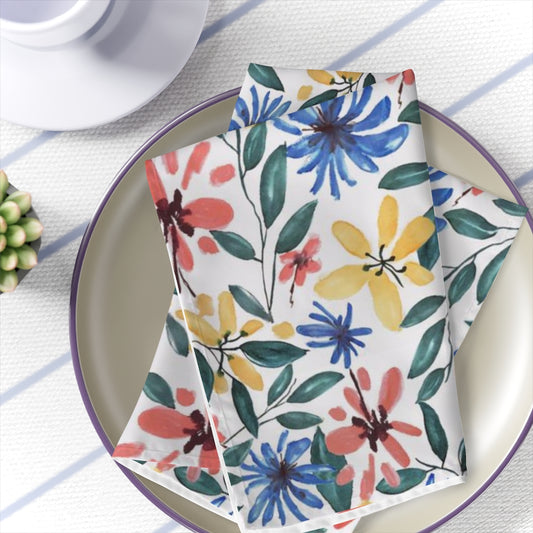 Tropical Floral Napkins, Set of 4
