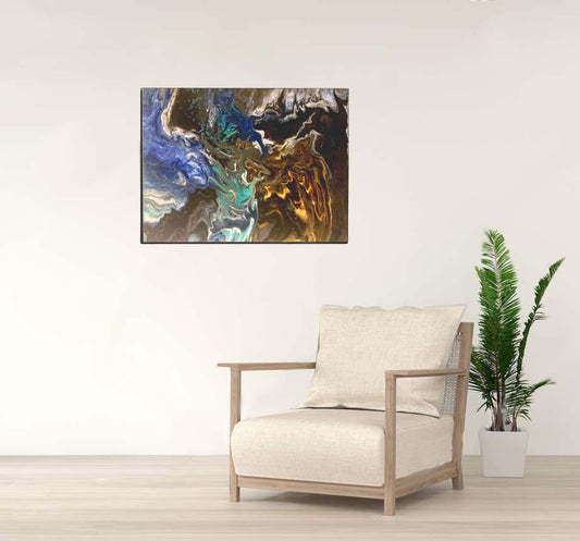 Original Painting, Abstract Acrylic on canvas 18” x 24”