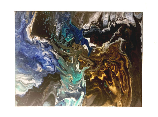 Original Painting, Abstract Acrylic on canvas 18” x 24”