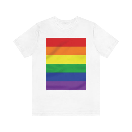 Pride Flag Unisex Jersey Short Sleeve Tee
