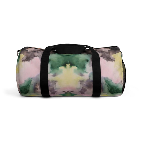 Watercolor Camo Printed Duffel Bag