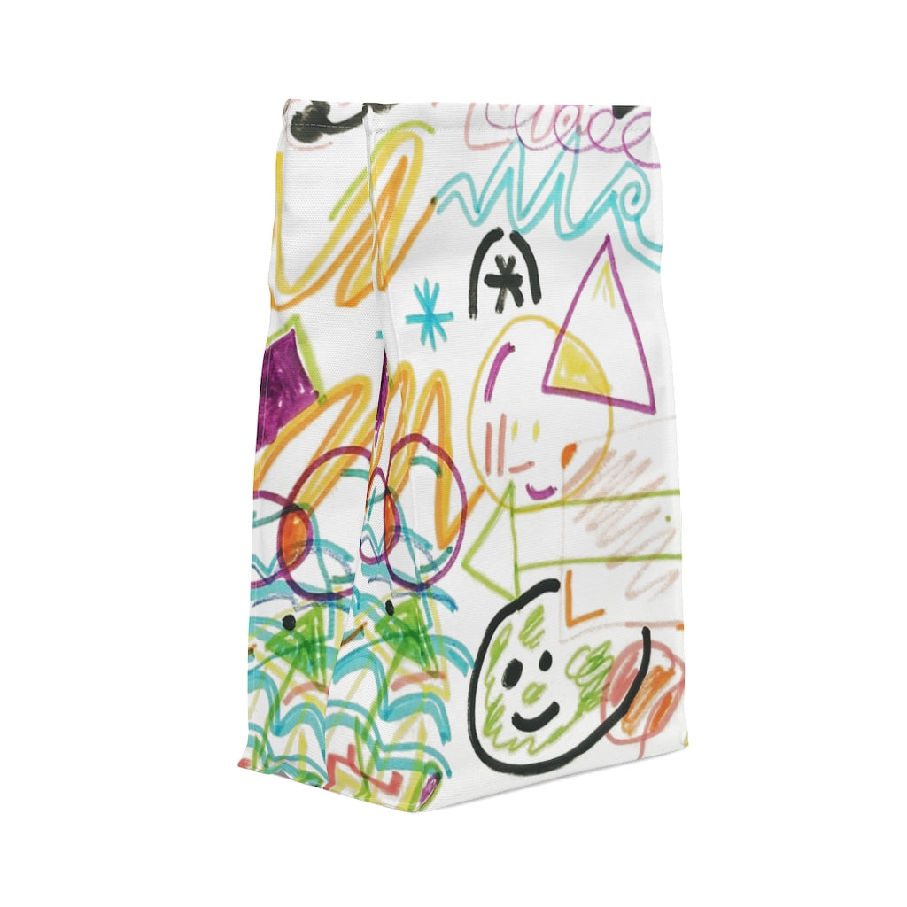 Graffiti Art Printed Polyester Lunch Bag