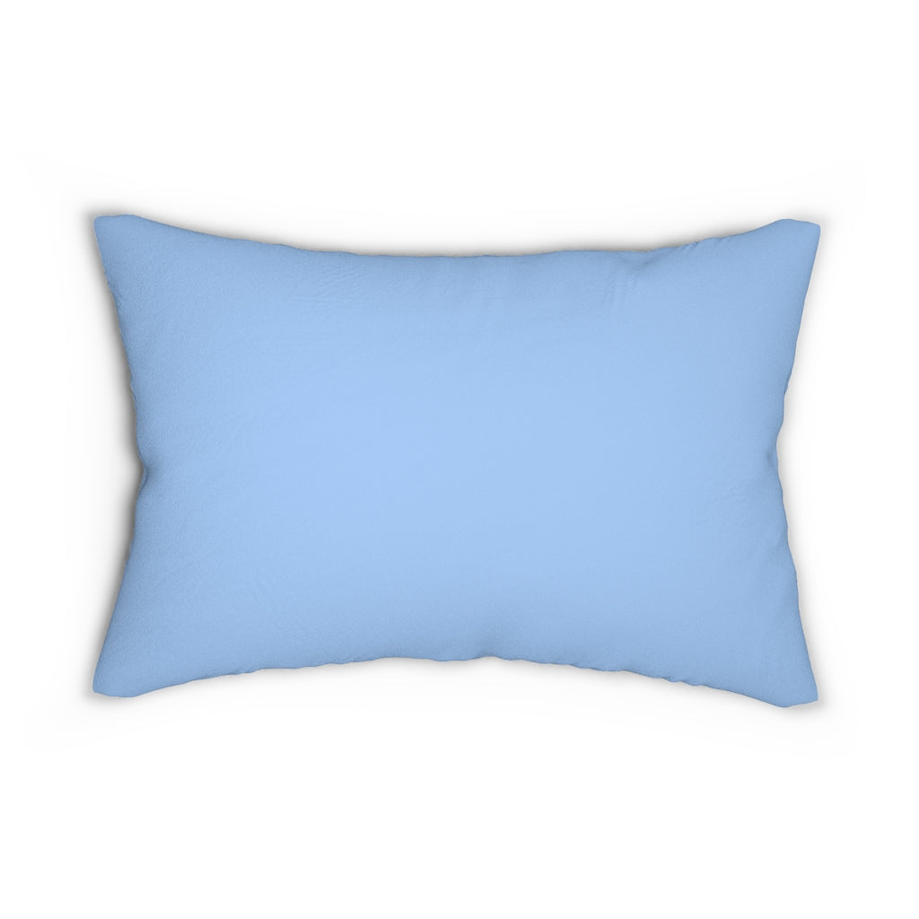Insomnia BLUE Spun Polyester Lumbar Pillow 14"x20"